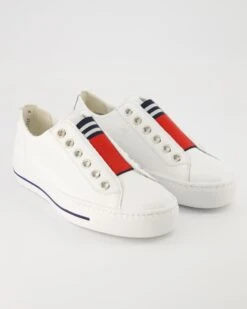 Paul Green Slip Ons In Weiß