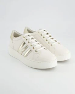 Geox D SKYELY E - NAPPA METAL.SYN In Weiß