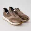 Geox D AIRELL A - SUEDE METAL.SYNT. In Beige