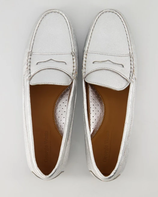 George Watts Slipper in Silber George Watts Slipper In Silber -Tretter Geschaft T 26033000050 pic11