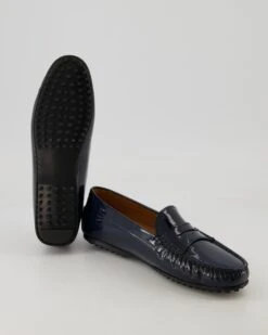 George Watts Slipper In Blau -Tretter Geschaft T 26090200013 pic12