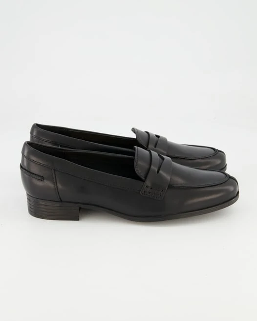 Clarks Hamble Loafer in Schwarz Clarks Hamble Loafer In Schwarz -Tretter Geschaft T 26110000049 pic2