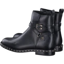 Zahira Stiefelette In Schwarz -Tretter Geschaft T 29010000128 pic3