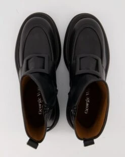 George Watts Stiefelette In Schwarz -Tretter Geschaft T 29010000592 pic11