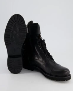 Konstantin Starke Schnürboot In Schwarz -Tretter Geschaft T 29210000498 pic12