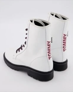 Tommy Hilfiger Jeans Lace Up Boot In Weiß -Tretter Geschaft T 29220000017 pic3