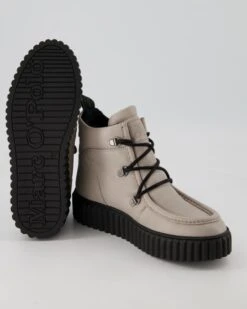 Marc O'Polo Marc O´Polo Lace Flatheel Bootie In Grau -Tretter Geschaft T 29230000022 pic12