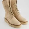 Zahira Schnürstiefelette In Beige
