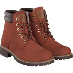 Zahira Schnürstiefel In Gelb