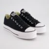 Converse Chuck Taylor All Star Platform In Schwarz